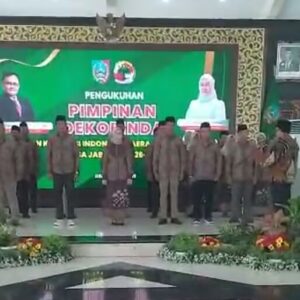 Yuliati Nugrahani Resmi Nahkodai Dekopinda Jombang, Ini Pesan Bupati Jombang Warsubi
