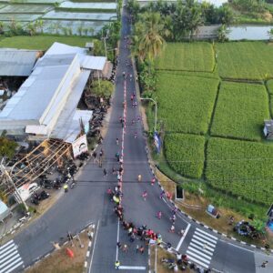 *ETLE Drone Patrol Presisi Temani Langkah Runners di Kemala Run 2026*