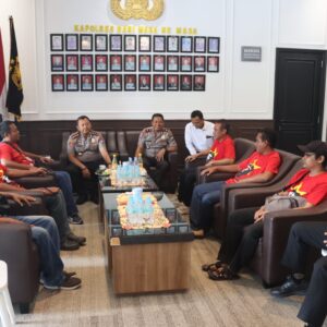 *Jogo Jatim : Polres Madiun Kota Perkuat Sinergi dengan Serikat Buruh*