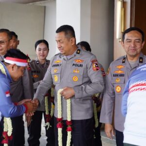 *As SDM Kapolri Sambut Kepulangan Kontingen Taekwondo Garbha Presisi Peraih Juara Umum WATA Championship 2026*