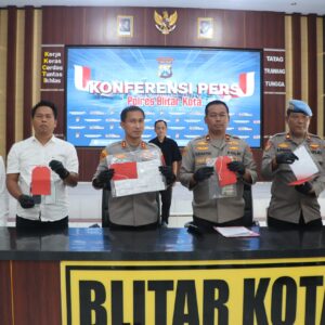 *Polres Blitar Kota Amankan Tersangka Penyalahgunaan BBM Bersubsidi*