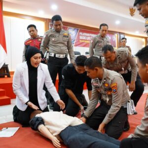 *Polres Situbondo Gandeng IDI Latih Personel Kemampuan Basic Life Support*