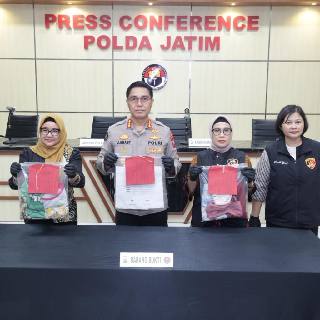 *Polda Jatim Amankan Tersangka Kasus Kekerasan Seksual Dua Anak Dibawah Umur*
