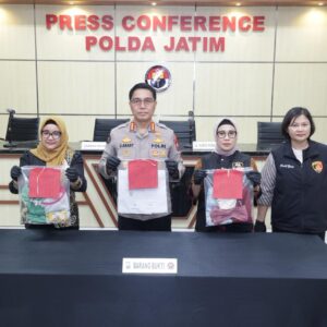*Polda Jatim Amankan Tersangka Kasus Kekerasan Seksual Dua Anak Dibawah Umur*