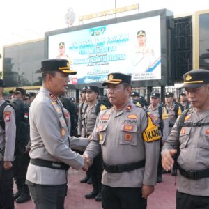*Polresta Sidoarjo Siagakan 1.140 Personel Layanan Pengamanan Pilkades Serentak di 80 Desa*