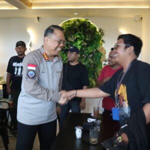 *Satgas Humas Ops Damai Cartenz-2026 Perkuat Kolaborasi Melalui Silaturahmi Bersama Wartawan di Timika*