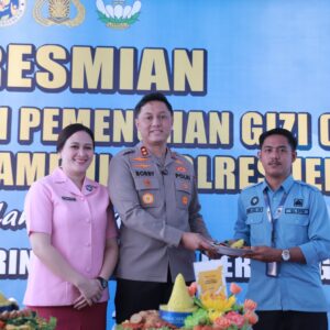 *Polres Jember Kembali Resmikan Dua SPPG Dukung Program MBG untuk Generasi Bangsa*