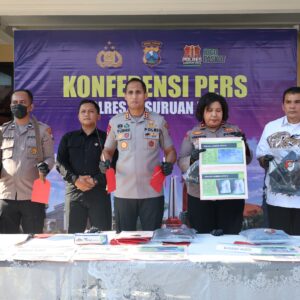 *Polres Pasuruan Kota Amankan 4 Tersangka Pengeroyokan Remaja di GOR Untung Suropati*