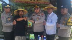 *Polres Pelabuhan Tanjungperak Salurkan Bantuan Bibit dan Obat Hama untuk Kelompok Tani*