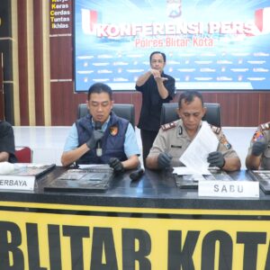 *Polres Blitar Kota Ungkap Kasus Narkoba 14 Tersangka Diamankan*