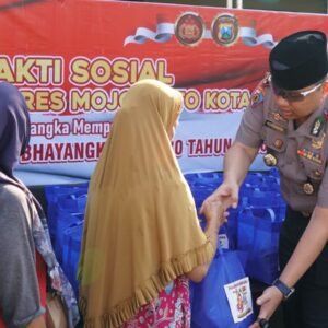 *Sambut Hari Bhayangkara Ke-80, Polres Mojokerto Kota Gelar Pemeriksaan Kesehatan Gratis*