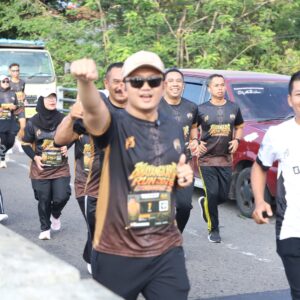 *Polres Magetan Gelar Playon Bersama Masyarakat Sambut Hari Bhayangkara ke-80*