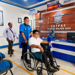 *Polresta Malang Kota Berikan Layanan Prioritas Pembuatan SIM bagi Penyandang Disabilitas*