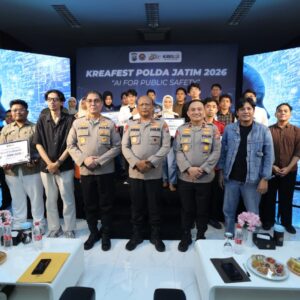 *Hari Bhayangkara ke -80 Polda Jatim Dorong Pemanfaatan AI untuk Keamanan Publik Melalui KREAFEST 2026*