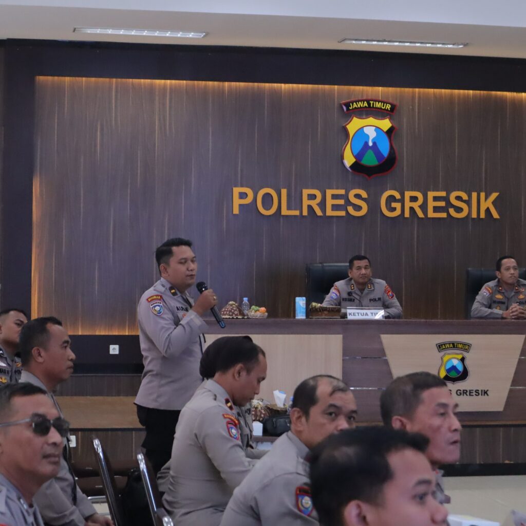 *Perkuat Kamtibmas Berbasis Musyawarah, Ditbinmas Polda Jatim Asistensi Omah Rembug di Polres Gresik*