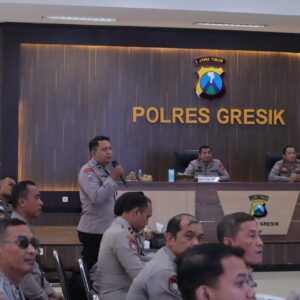 *Perkuat Kamtibmas Berbasis Musyawarah, Ditbinmas Polda Jatim Asistensi Omah Rembug di Polres Gresik*