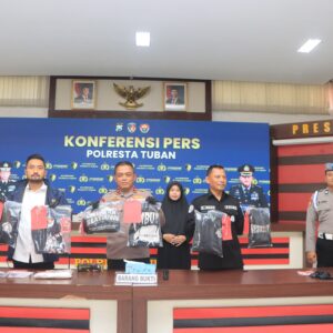 *Polresta Tuban Amankan 8 Tersangka Pengeroyokan di 4 Lokasi*