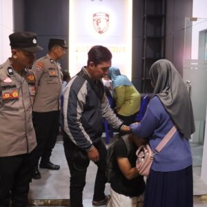 *Respons Cepat Laporan Call Center 110, Polres Mojokerto Bubarkan Konvoi Sekelompok Pemuda di Gondang*
