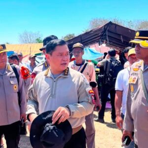 *Astamaops Kapolri Turun Langsung Maksimalkan Operasi Kemanusiaan di Manggarai, 45 Posko Tampung 13.881 Pengungsi*