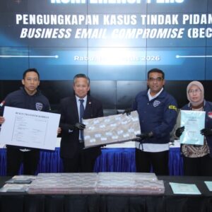 Polri Ungkap Kasus Business Email Compromise, Kerugian Korban Capai USD 350 Ribu