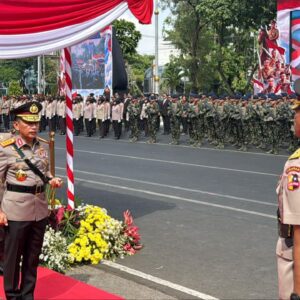 *Kapolri Pimpin Upacara Hari Juang Polri 2026 di Surabaya, Kobarkan Semangat Perjuangan Polri untuk Mewujudkan Kemajuan Bangsa*