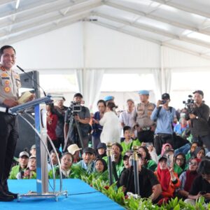5.150 Pengemudi Ojol Ikuti Gebyar Keselamatan Lalu Lintas Korlantas Polri di Serpong