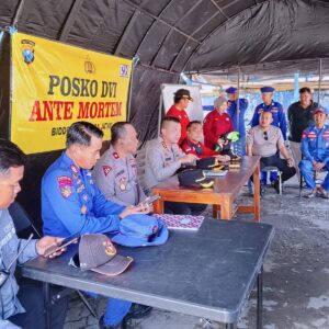 *Polresta Sumenep Siagakan 3 Posko Terpadu Pasca-KM Virgo Transport 8 Hilang Kontak*