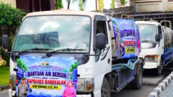 *Atasi Krisis Air, Polres Bangkalan Distribusikan 48.000 Liter Air Bersih di Dua Kecamatan*