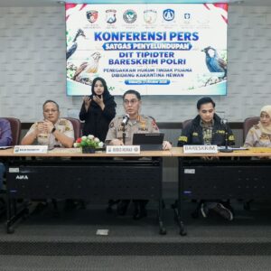 *Bareskrim Polri Ungkap Dugaan Penyelundupan Ribuan Burung Tanpa Dokumen Karantina di Sidoarjo, Dua WNA Vietnam Jadi Tersangka*
