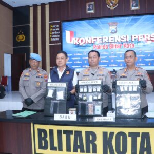 *Wujudkan ‘Zero Narkoba’, Polres Blitar Kota Ungkap Sejumlah Kasus Narkotika dan Amankan Tersangka Pengedar*