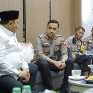 Bersinergi, Kapolres Jombang Jalin Silaturahmi dengan Bupati