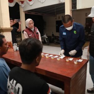*Polres Jember Gelar Razia Cegah Peredaran Narkoba hingga Tingkat Desa*