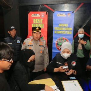 *Polresta Tuban Gelar Razia THM, Kedepankan Langkah Preventif dan Edukasi Cegah Narkoba*