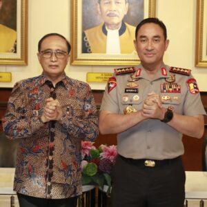 *Kapolri Suyudi Ario Seto Kunjungi MA, Perkuat Kolaborasi Penegakan Hukum*