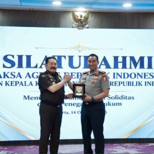 *Temui Jaksa Agung, Kapolri Suyudi Dorong Kolaborasi Penegakan Hukum*