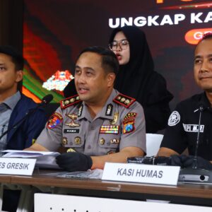 *Polres Gresik Gerak Cepat Amankan Sindikat DC Pinjol Fiktif di Lampung*