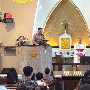 *Perkuat Semangat Polisi Bersama Masyarakat, Polresta Malang Kota Gelar Minggu Kasih*