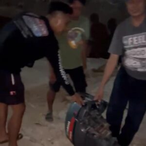 *Polres Pacitan Amankan Komplotan Tersangka Pencuri Mesin Perahu di Kali Cokel*